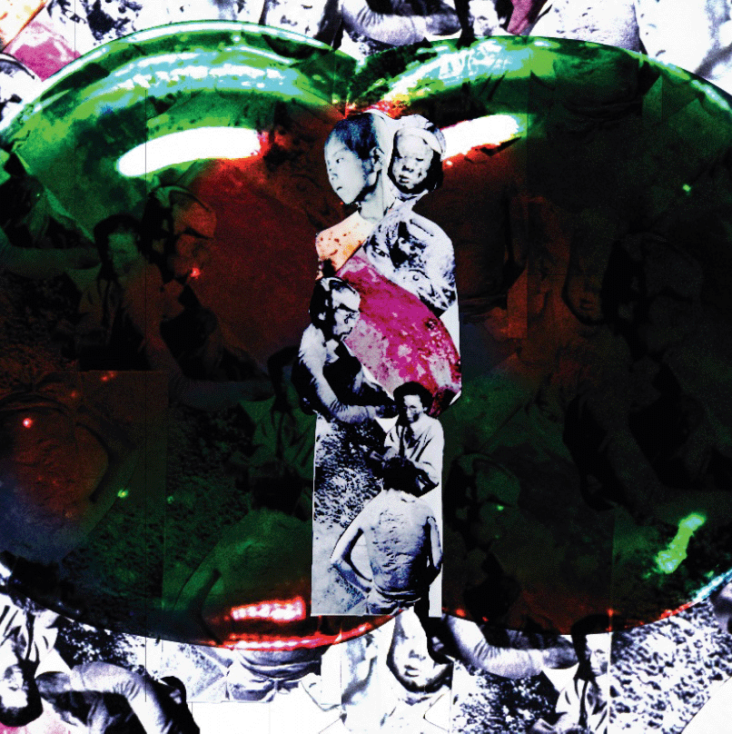 Hiroshima collage composition two