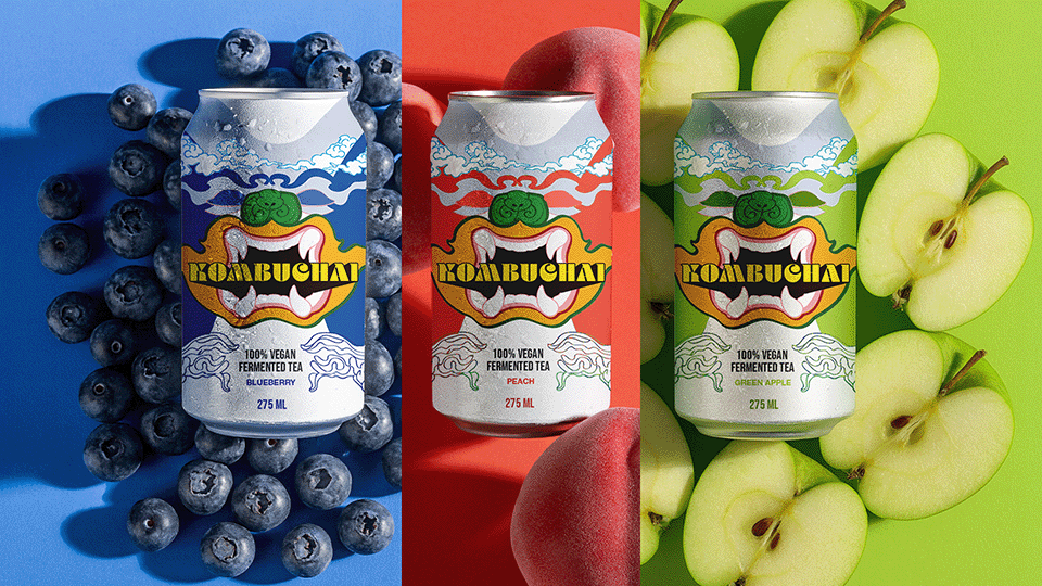 Kombucha packaging concept