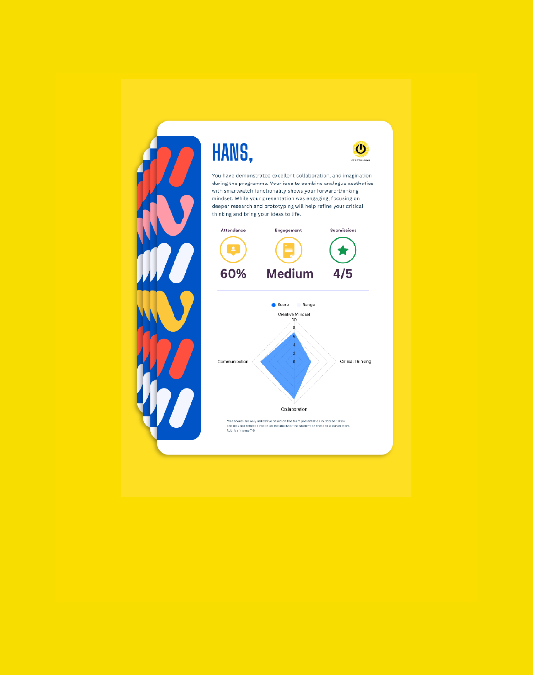Placeholder interface preview for Qualitative Reports at Scale.
